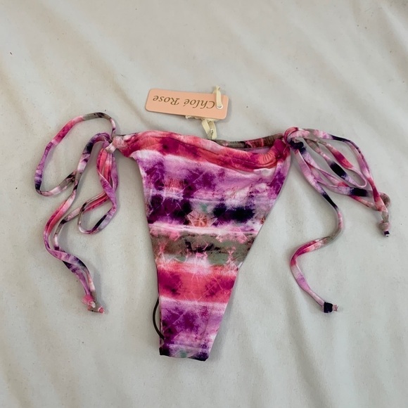 Chloe‎ Rose Dream On Tie Dye Cheeky Bikini Bottom - Picture 1 of 5